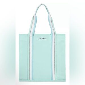 Marc Jacobs NWT Perfect Tote Bag Canvas Shopper Travel Beach Handbag
